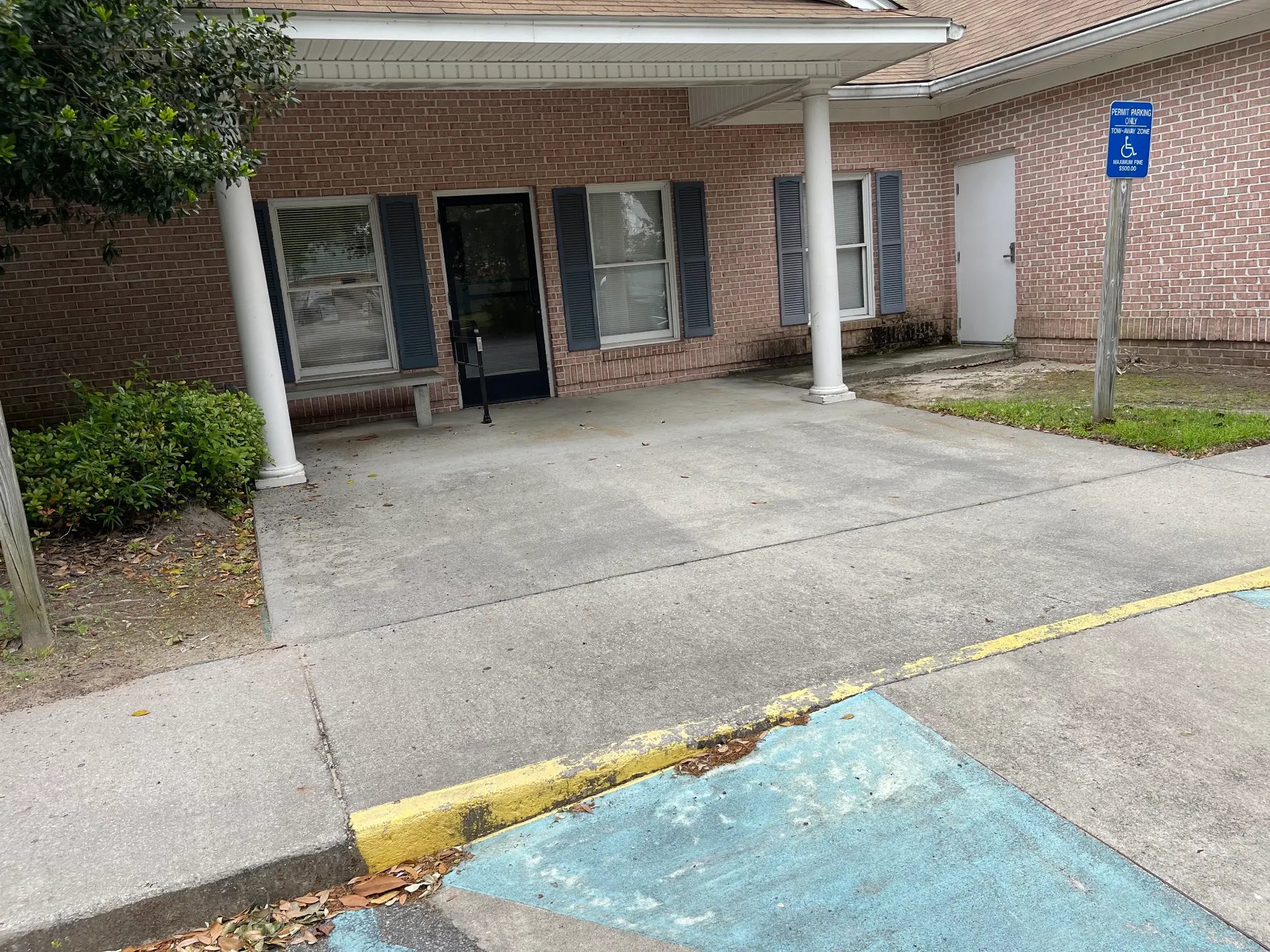 Exterior — Covered Entrance